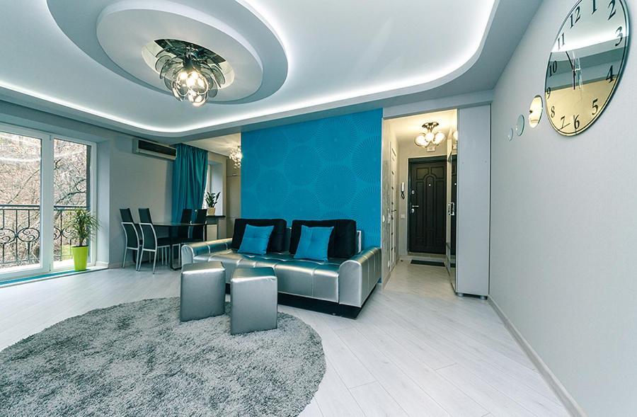 Апартаменты На Кловском Спуске В Центре Kyiv Exterior foto